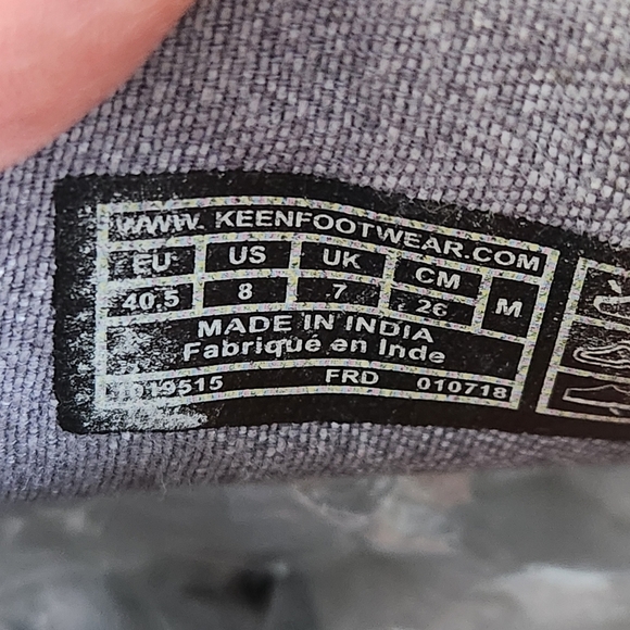 KEEN Mens Glenhaven Sneaker brown size 8 - Picture 10 of 13